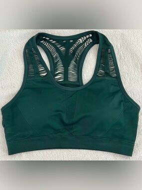 Nola Women's Green Sports Bra Size 1X